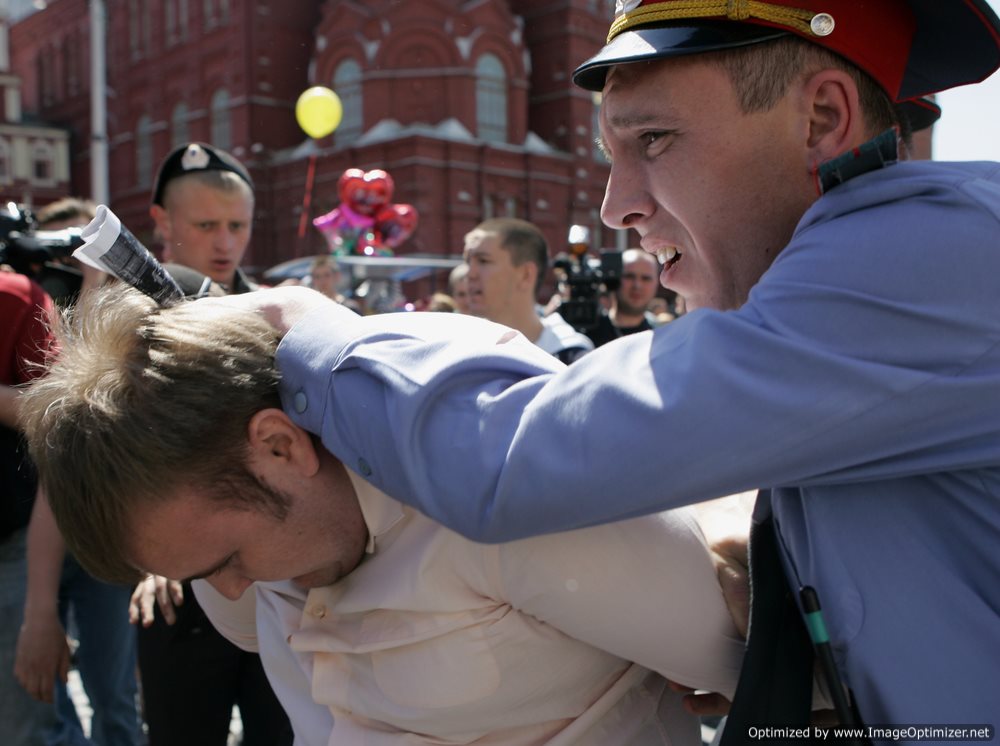 Terrible Act: Crowd Led by Priests Attacks Gay Rights Marchers in the Nation of Georgia